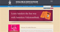 Desktop Screenshot of golokaeducation.com